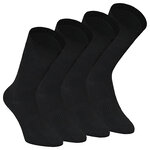 Bambus Crew Socks Tennissocken schwarz - 3