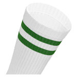 Bambus Crew Socks Tennissocken weiß bunte Ringel - 29