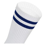 Bambus Crew Socks Tennissocken weiß bunte Ringel - 11