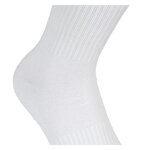 Bambus Crew Socks Tennissocken weiß bunte Ringel - 27