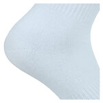 Bambus Crew Socks Tennissocken weiß bunte Ringel - 42