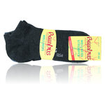 Bambus Sneaker-Socken ohne Gummidruck melange-mix - 15