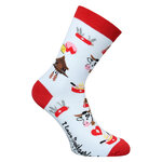 Schweiz Motivsocken weiß - 5