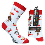 Schweiz Motivsocken weiß - 1