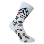 Österreich Motivsocken weiß - 1