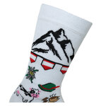 Österreich Motivsocken weiß - 6