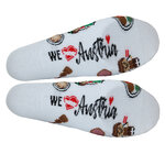 Österreich Motivsocken weiß - 7