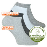 Sneakersocken s.Oliver grau-weiß-mix - 2