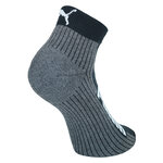 Puma Quarter Sport-Kurzsocken schwarz mit Frotteesohle - 4