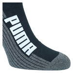 Puma Quarter Sport-Kurzsocken schwarz mit Frotteesohle - 6
