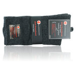Gesundheits-Diabetikersocken Baumwolle dunkelgrau-anthrazit-melange - 3