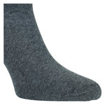 Gesundheits-Diabetikersocken Baumwolle dunkelgrau-anthrazit-melange - 7