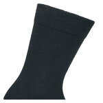 Comfort-Damensocken Baumwolle schwarz - 6