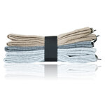 Comfort-Damensocken Baumwolle beige-grau-melange-mix - 11