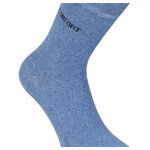 Comfort-Damensocken aus Baumwolle blau-melange-mix - 7