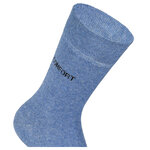 Comfort-Damensocken aus Baumwolle blau-melange-mix - 6