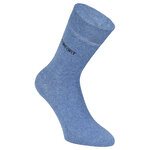 Comfort-Damensocken aus Baumwolle blau-melange-mix - 3