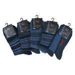 Damensocken Baumwolle Jeans-Style blau-mix - 4