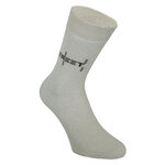 Damensocken Baumwolle Street-Style beige-grau-mix - 4