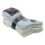 Damensocken Baumwolle Street-Style beige-grau-mix - 5