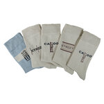 Damensocken Baumwolle Street-Style beige-grau-mix - 6