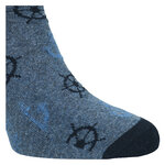 Herrensocken Baumwolle Maritim-Style blau - 8