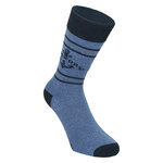 Herrensocken Baumwolle Maritim-Style blau - 5