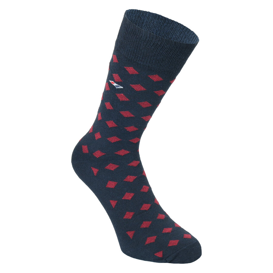 Casual-Business Herrensocken Baumwolle Muster-Mix - 3