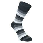 Herrensocken Baumwolle dunkel Streifen Mix - 5