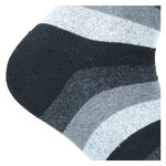Herrensocken Baumwolle dunkel Streifen Mix - 9