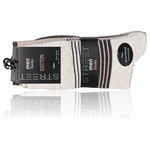 Herrensocken Street-Style grau-beige-melange-mix - 7