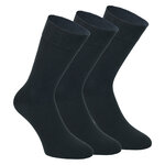 Gesundheits-Diabetikersocken Baumwolle schwarz - 1