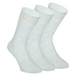 Gesundheits-Diabetikersocken Baumwolle beige-melange - 1