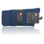 Gesundheits-Diabetikersocken Baumwolle jeans-blau-melange - 3