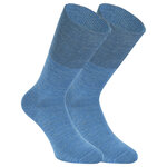 Business Socken Merino-Wolle Made in Germany jeans-blau - 1