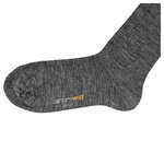 Woll-Kniestrümpfe ohne Gummidruck Camano CA-SOFT grau-melange - 7
