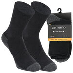 Diabetiker Sportsocken camano ProTex schwarz - 1