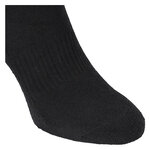 Dicke Sport-Sneakersocken Baumwolle Apollo schwarz - 4