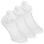 Dicke Sport-Sneakersocken Baumwolle Apollo weiß - 1