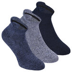 Dicke Sport-Sneakersocken Baumwolle Apollo blau-mix - 1