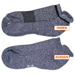 Dicke Sport-Sneakersocken Baumwolle Apollo blau-mix - 5