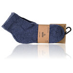 Dicke Sport-Kurzsocken Baumwolle Apollo blau-mix - 2