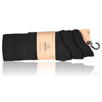 Dicke Tennis-Sportsocken Baumwolle Apollo schwarz - 2