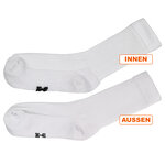 Dicke Tennis-Sportsocken Baumwolle Apollo weiß - 4