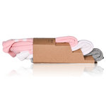 Dicke Tennis-Sportsocken Baumwolle Apollo rosa-grau-weiß-mix - 6