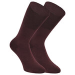 Business Socken Merino-Wolle Made in Germany bordeaux - 1