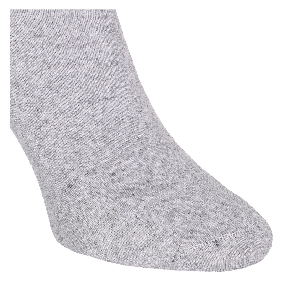 Herrensocken ohne Gummibund Baumwolle Street-Style grau-beige-melange-mix - 6