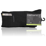 Bambussocken ohne Gummidruck camano schwarz - 3