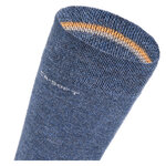 Bambussocken ohne Gummidruck camano jeans-melange - 6