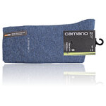 Bambussocken ohne Gummidruck camano jeans-melange - 2